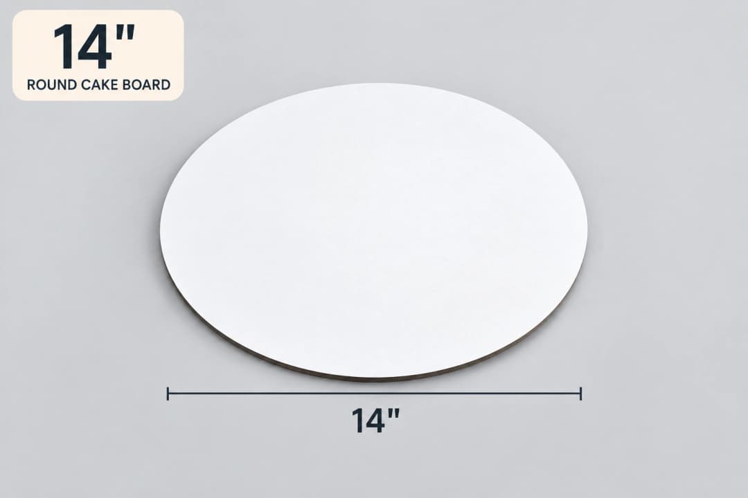 Cake Board White - 14"