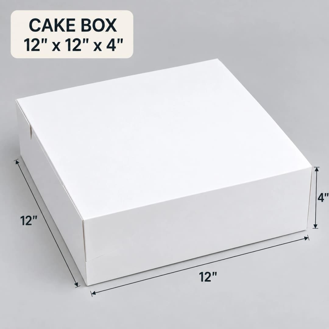 Cake Box - 12x12x4