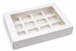 Cupcake box - 12pcs Holder (11.5 x 9 x 3.5") view 1