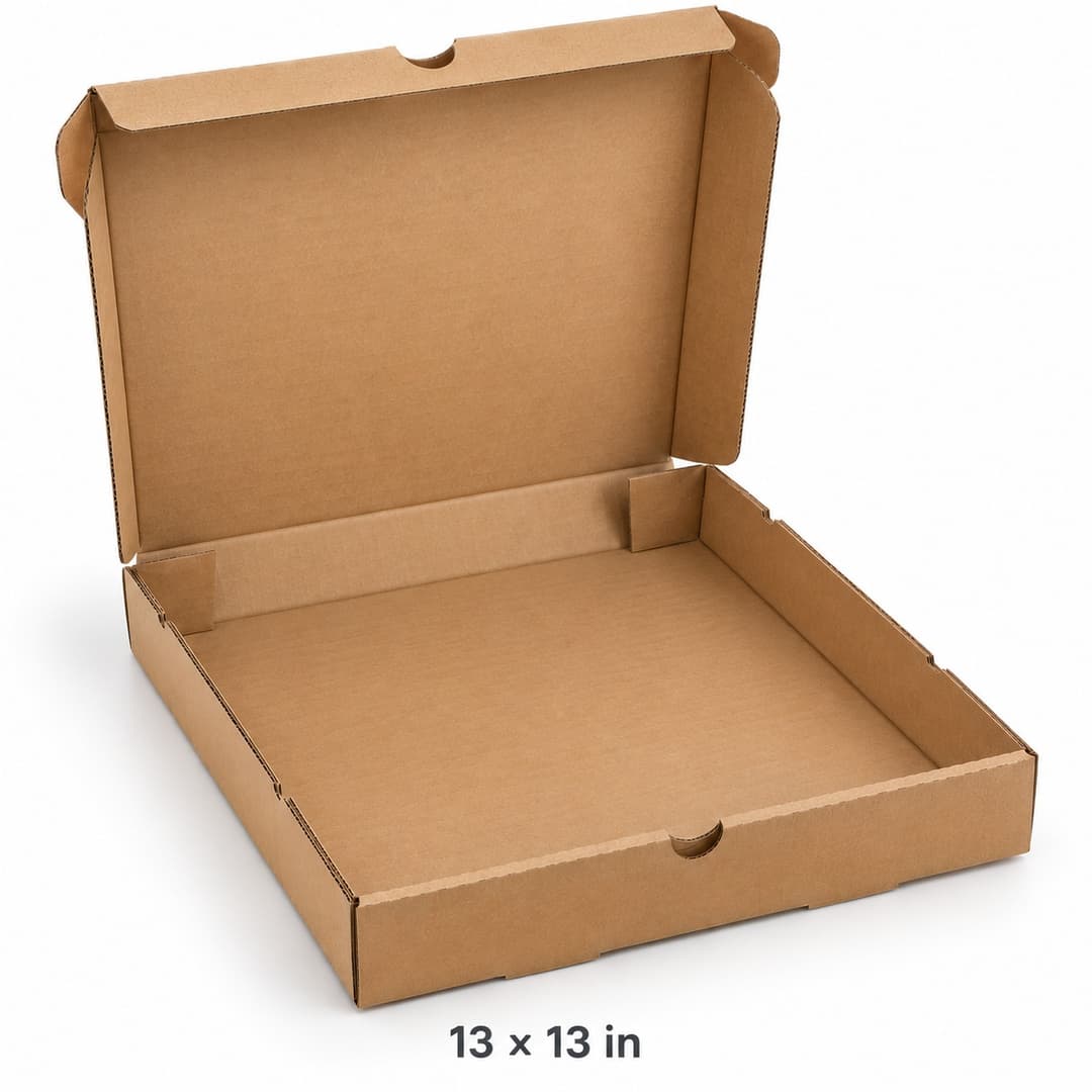 Corrugated Pizza Box - 13"