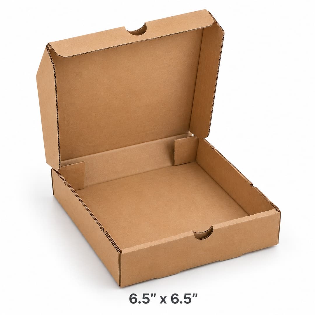 Corrugated Pizza Box - 6.5"