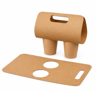 Kraft Paper Cup Holder