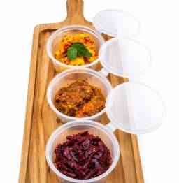 PET Attached Lid Container - 250ml (9 x 5.5 cm) view 2