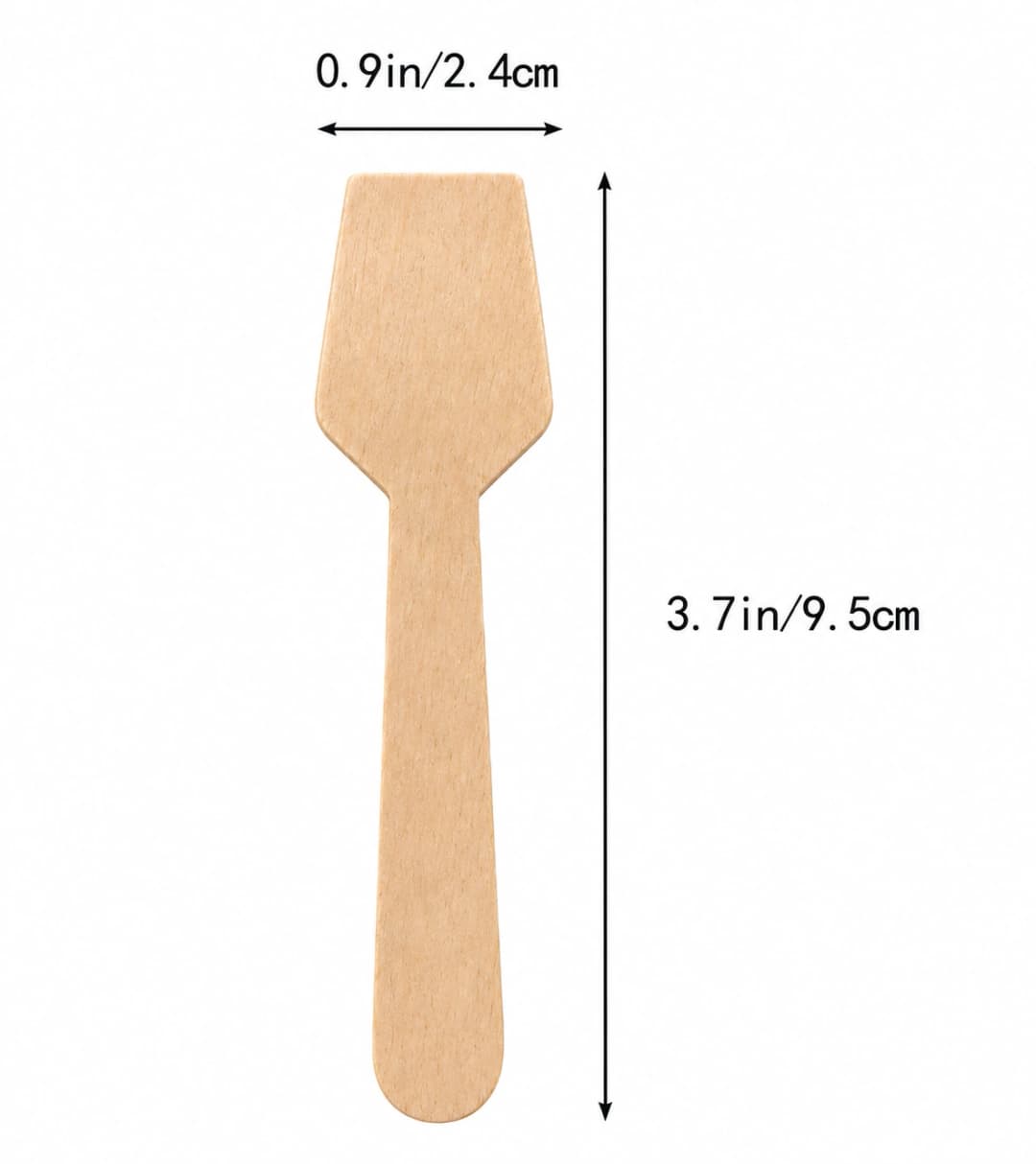 Wooden Yoghurt Spoon - 9.5cm