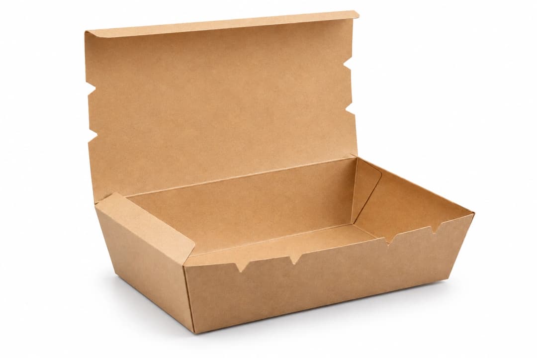 Kraft Lunchbox PE Coated - 1200 ML