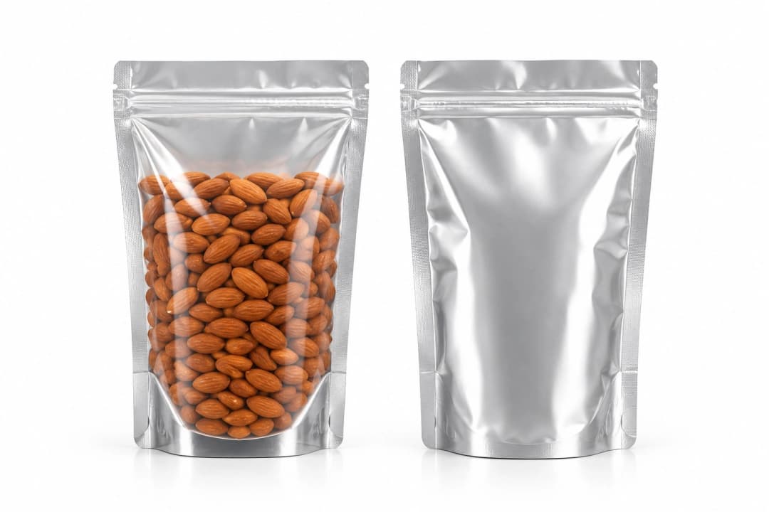 Stand Up Pouch Silver
