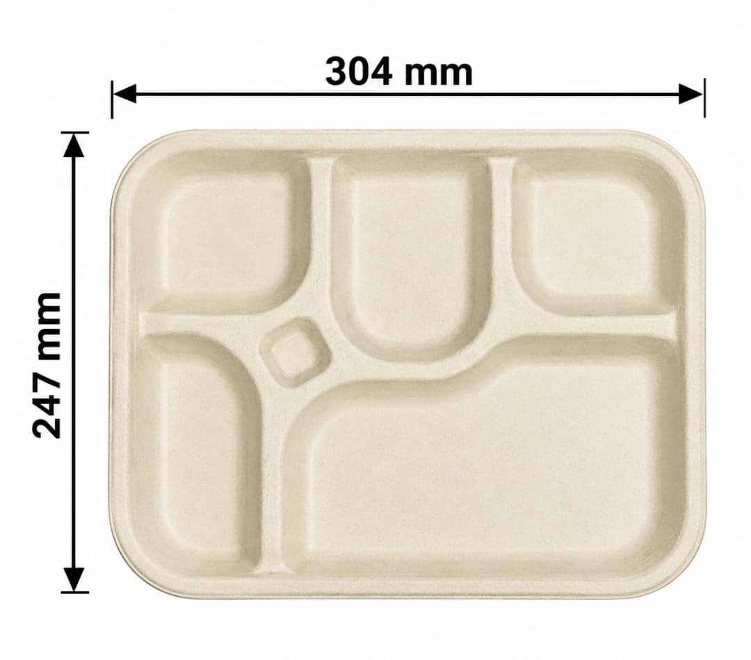 Bagasse Tray - 5cp