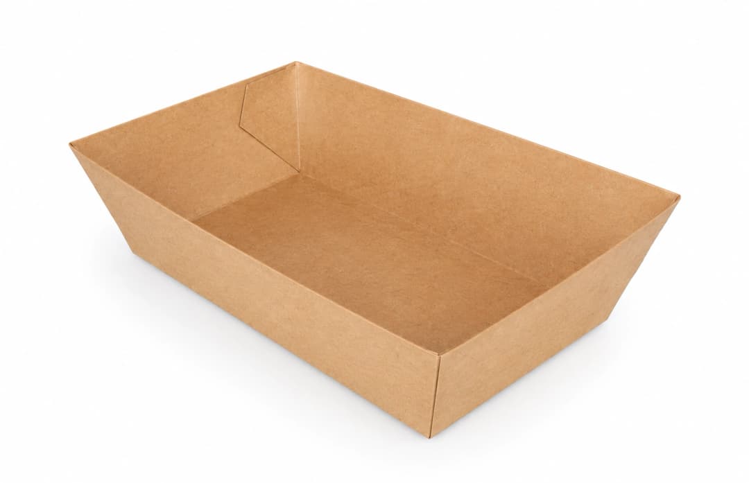 PE Coated Kraft Food Tray - 1200ml