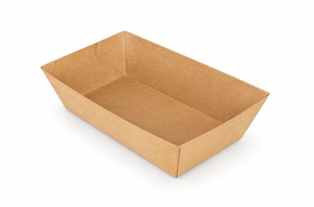 PE Coated Kraft Food Tray - 700ml
