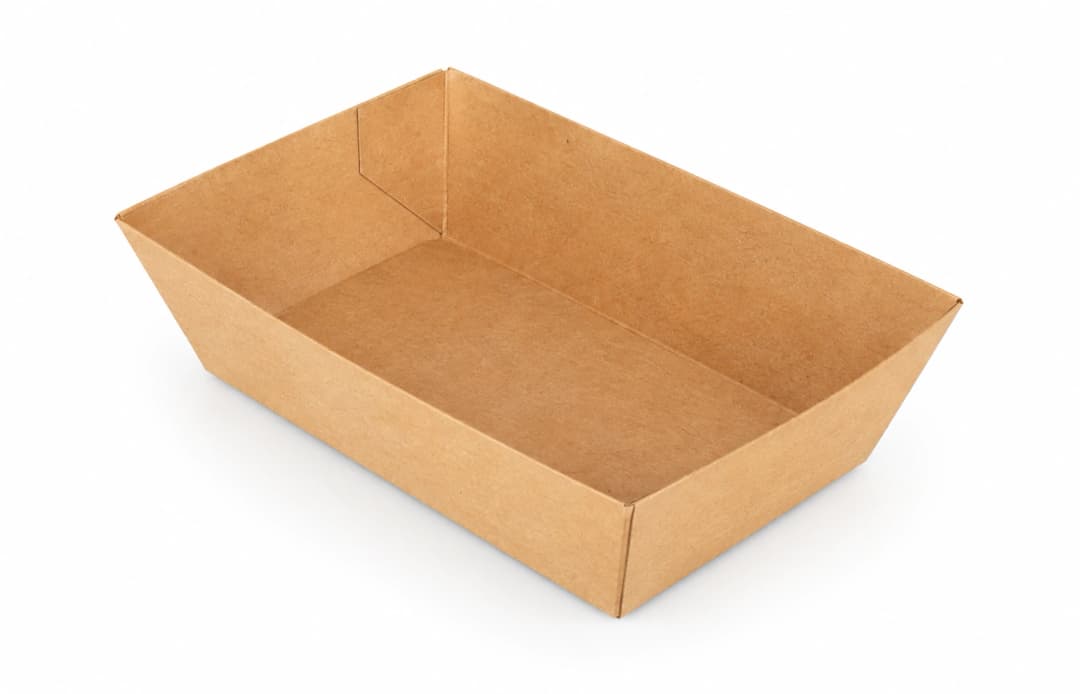 PE Coated Kraft Food Tray - 900ml