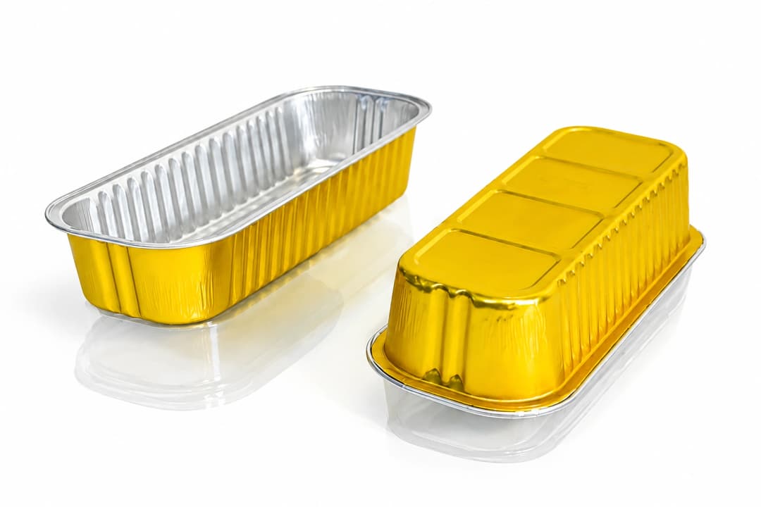 Ramekin Rectangle Gold - 200ml (16.5 x 6.5 x 3 cm)