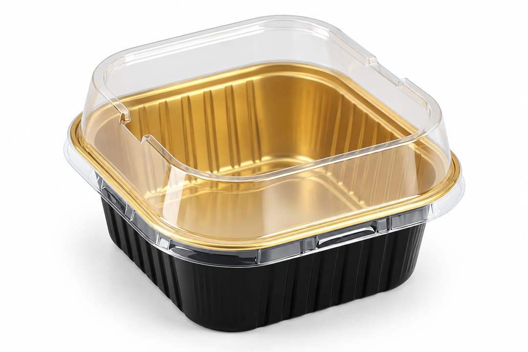 Ramekin Square Black - 350ml (11.2 x 9 x 4 cm)