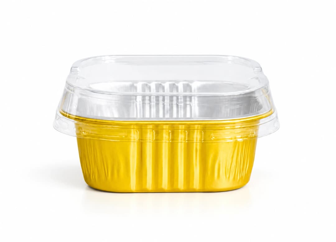Ramekin Square Gold - 350ml (11.2 x 9 x 4 cm)