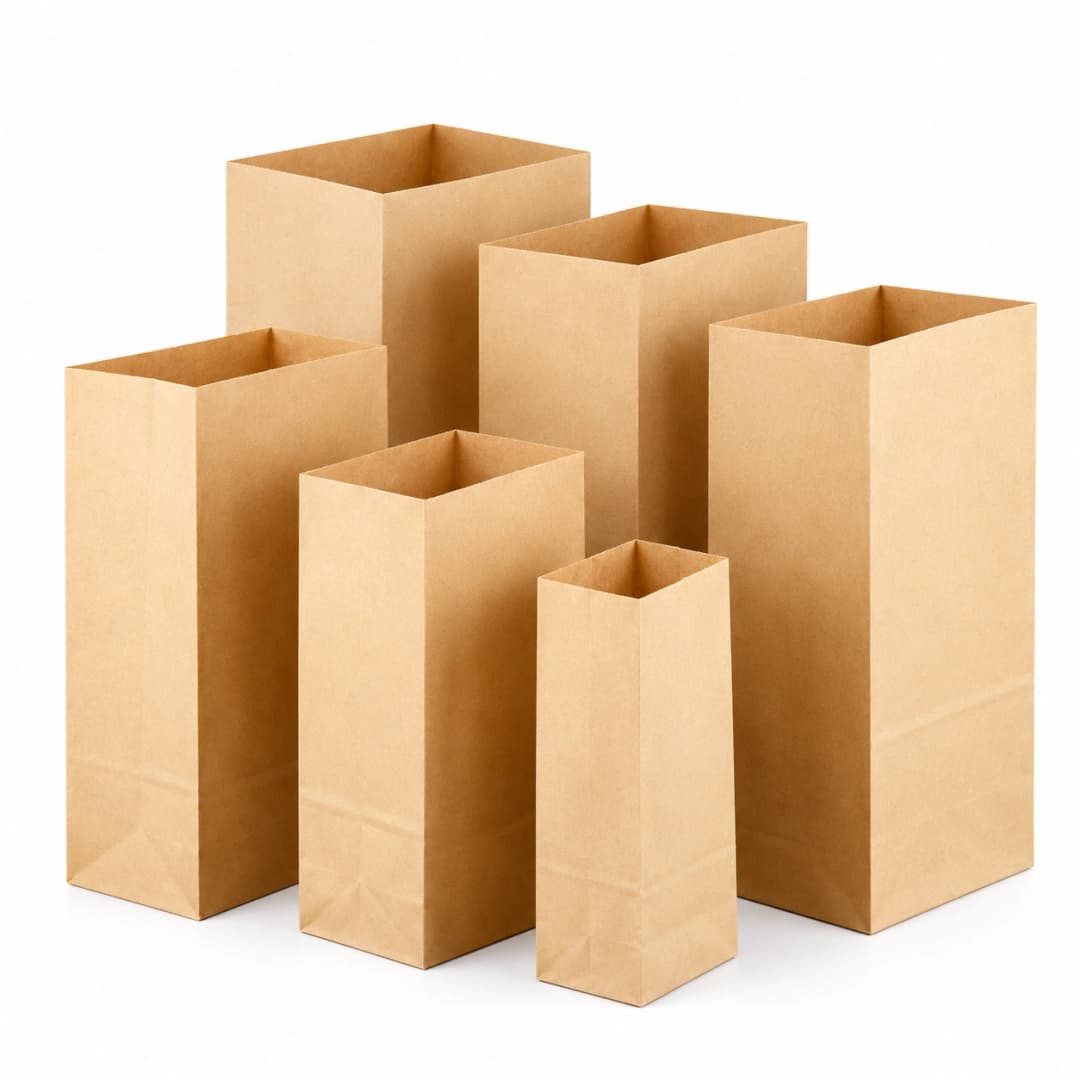Sack (Box Bottom) Kraft Bag