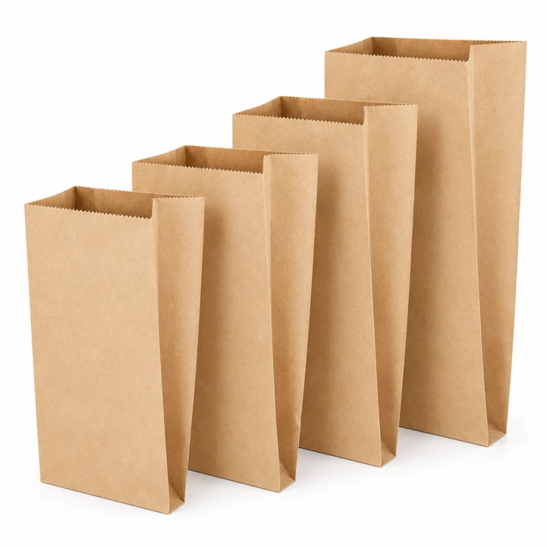 Submarine (V Bottom) Kraft Bag